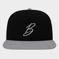Gorra plana - negra