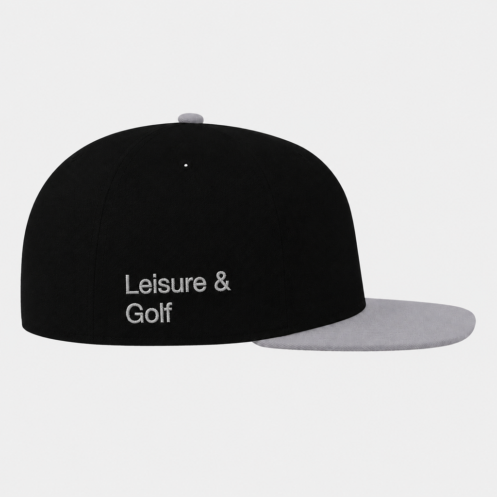 Gorra plana - negra