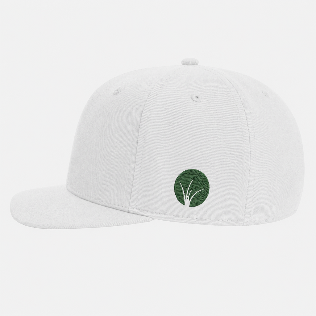 Gorra plana - blanca