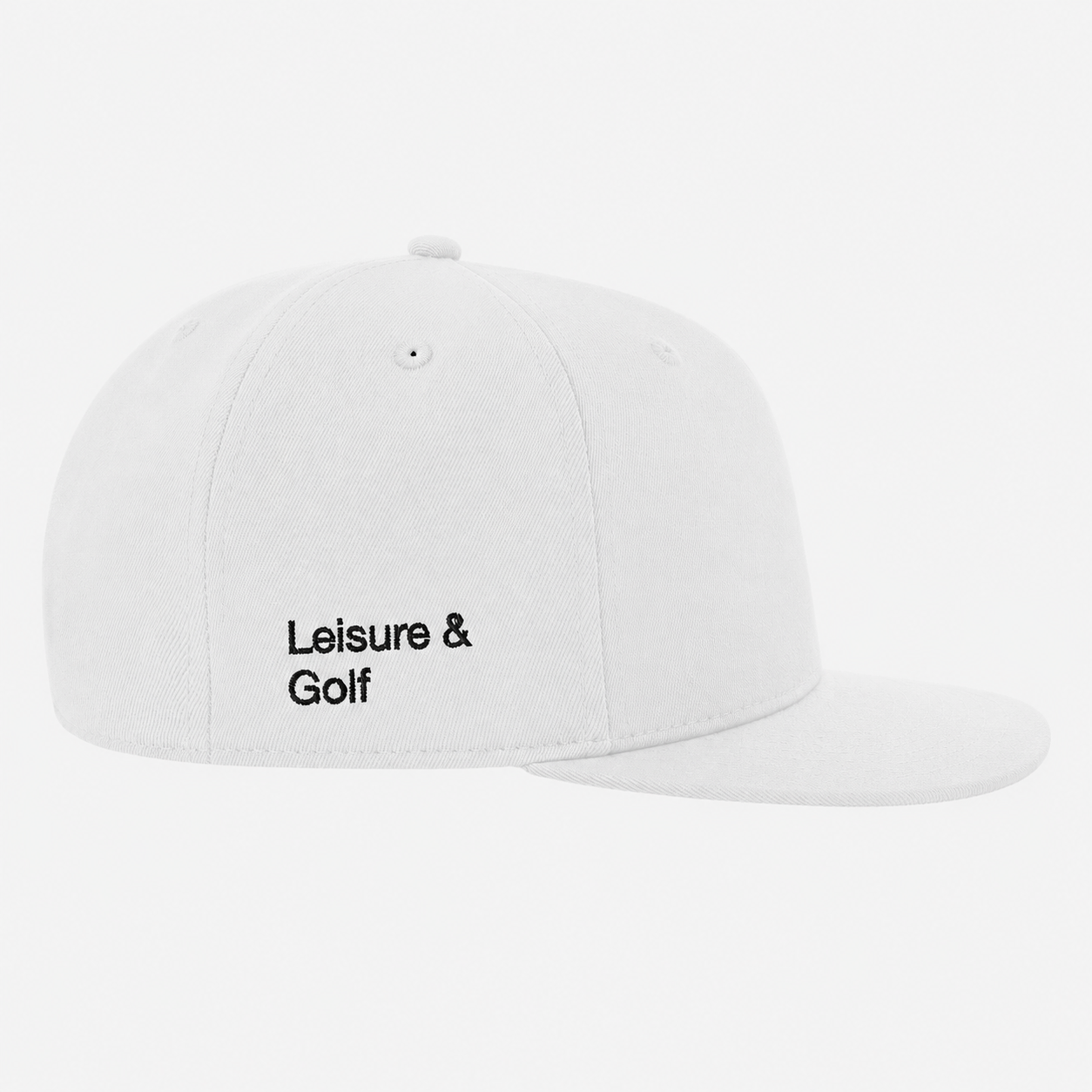 Gorra plana - blanca