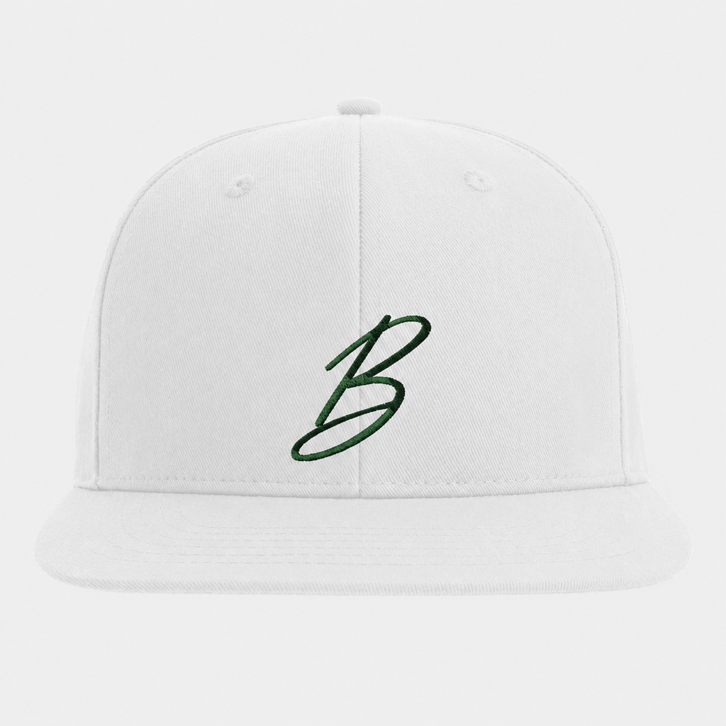 Gorra plana - blanca