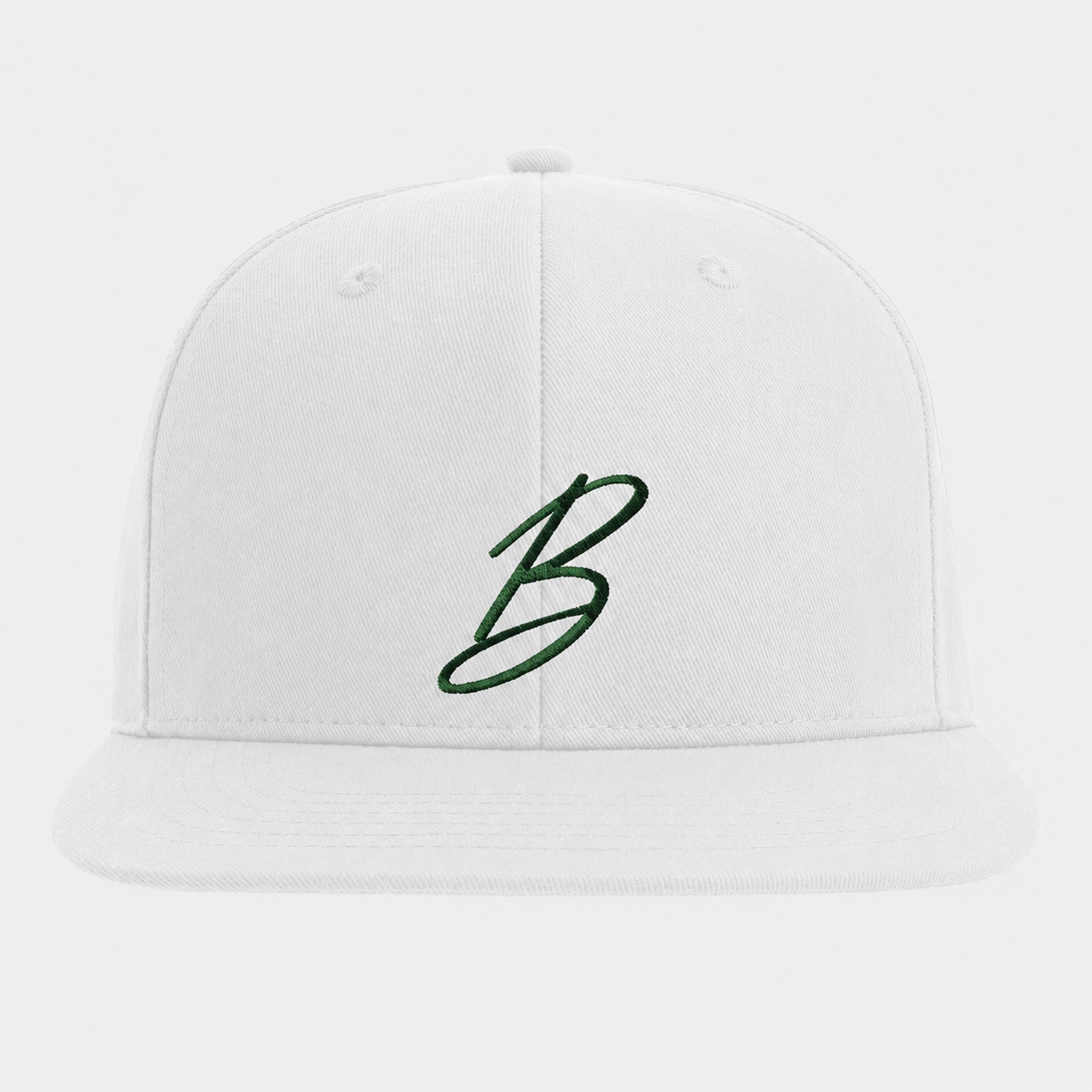 Gorra plana - blanca