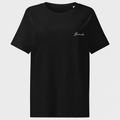 Camiseta orgánica mujer - negra