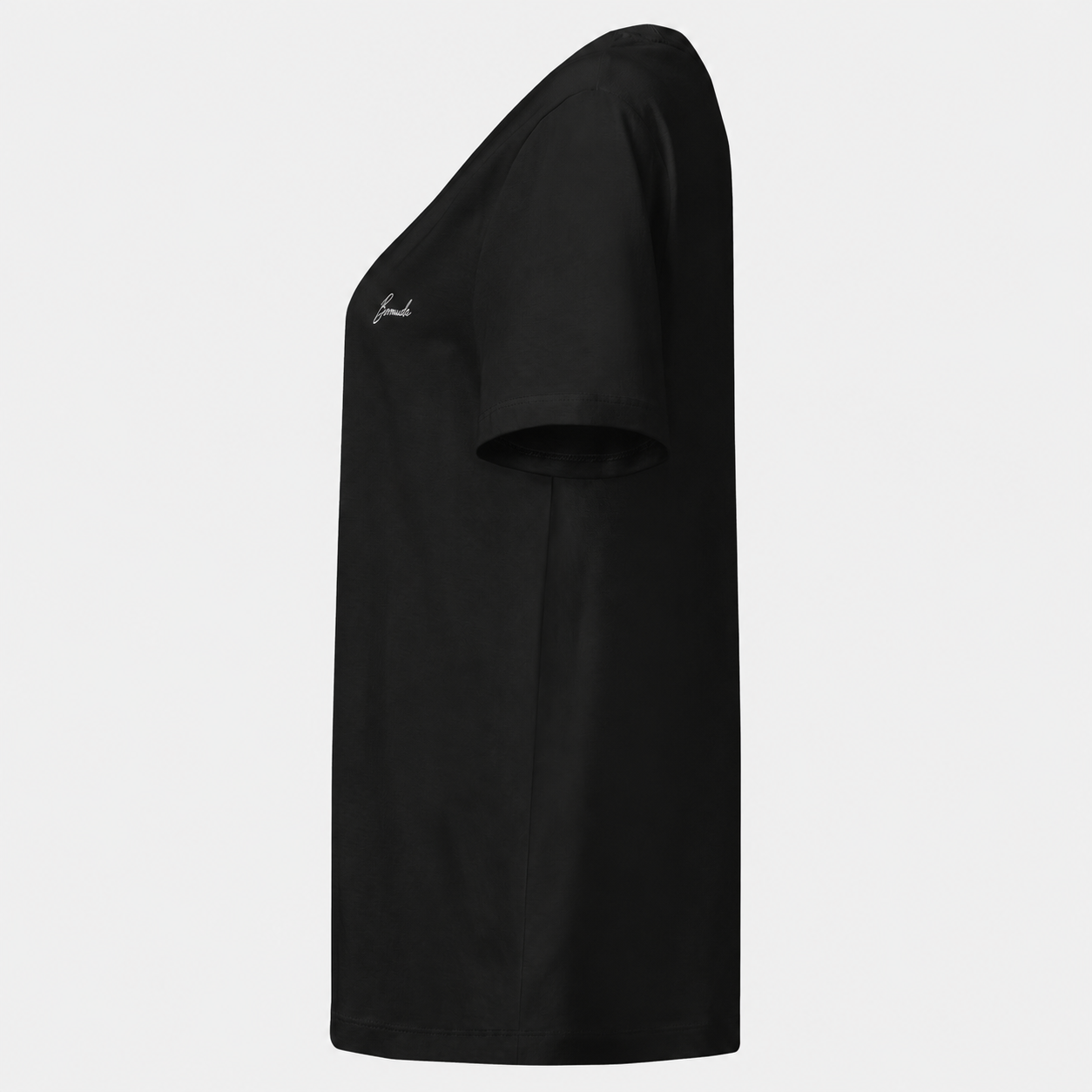 Camiseta orgánica mujer - negra