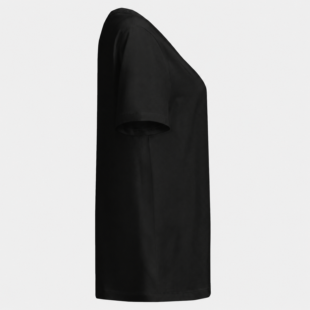Camiseta orgánica mujer - negra