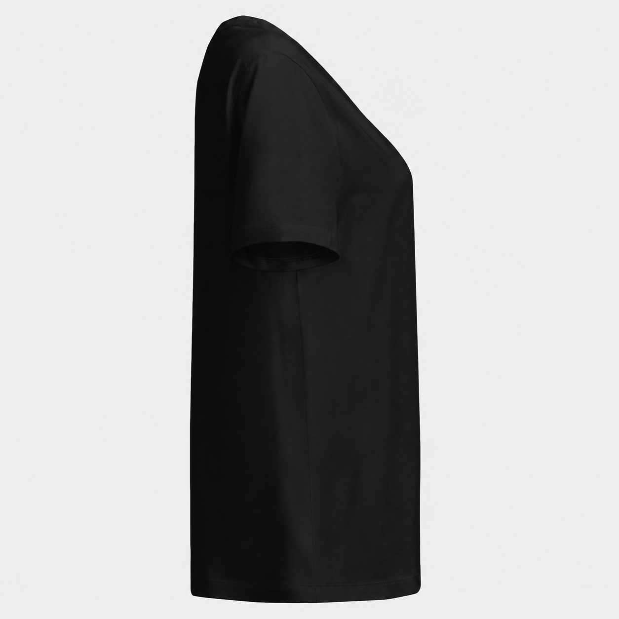 Camiseta orgánica mujer - negra
