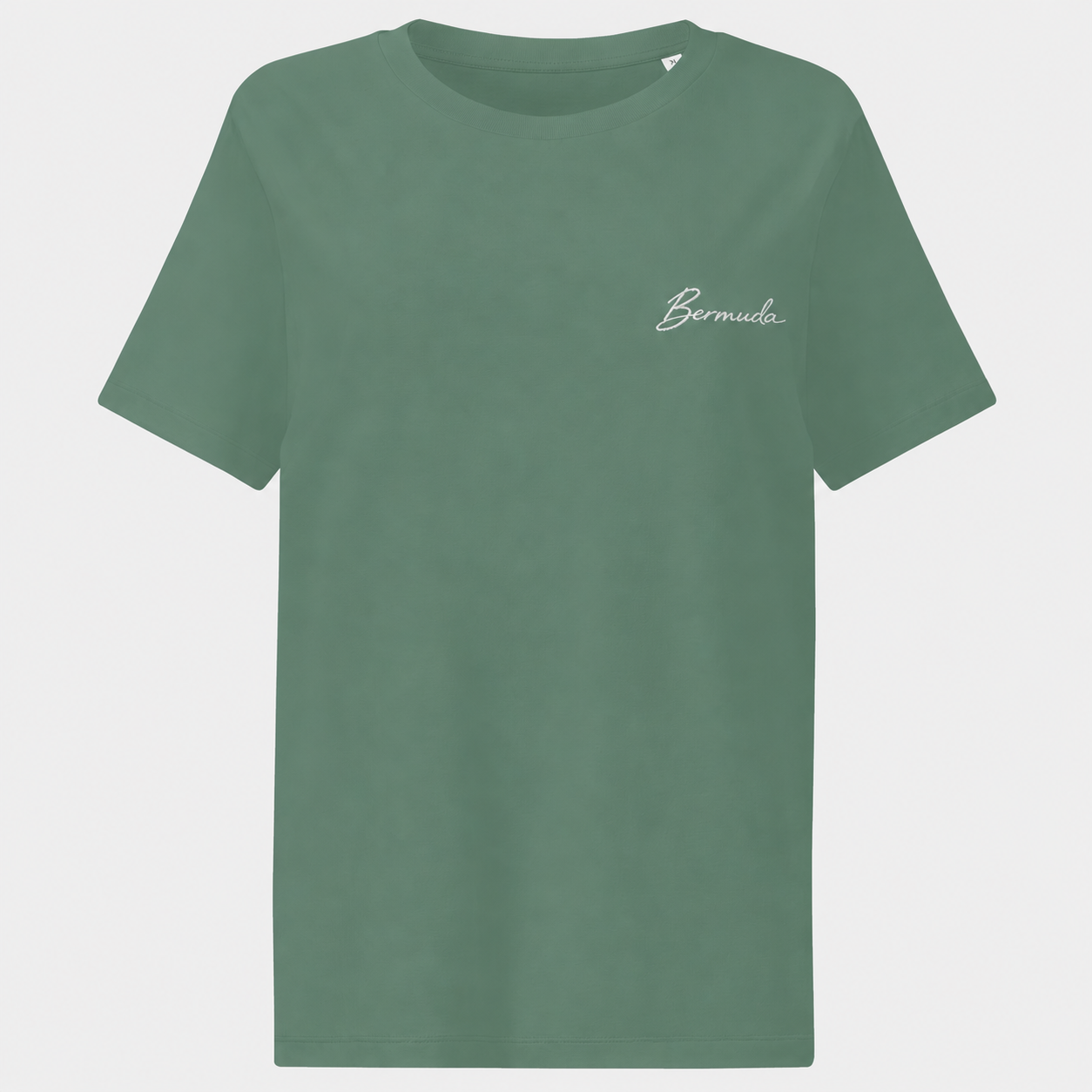 Camiseta orgánica mujer - verde