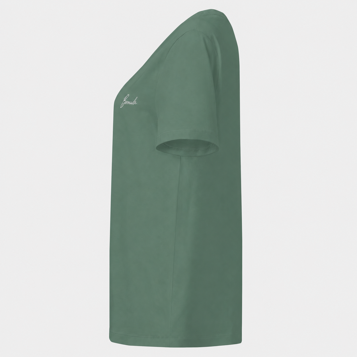 Camiseta orgánica mujer - verde