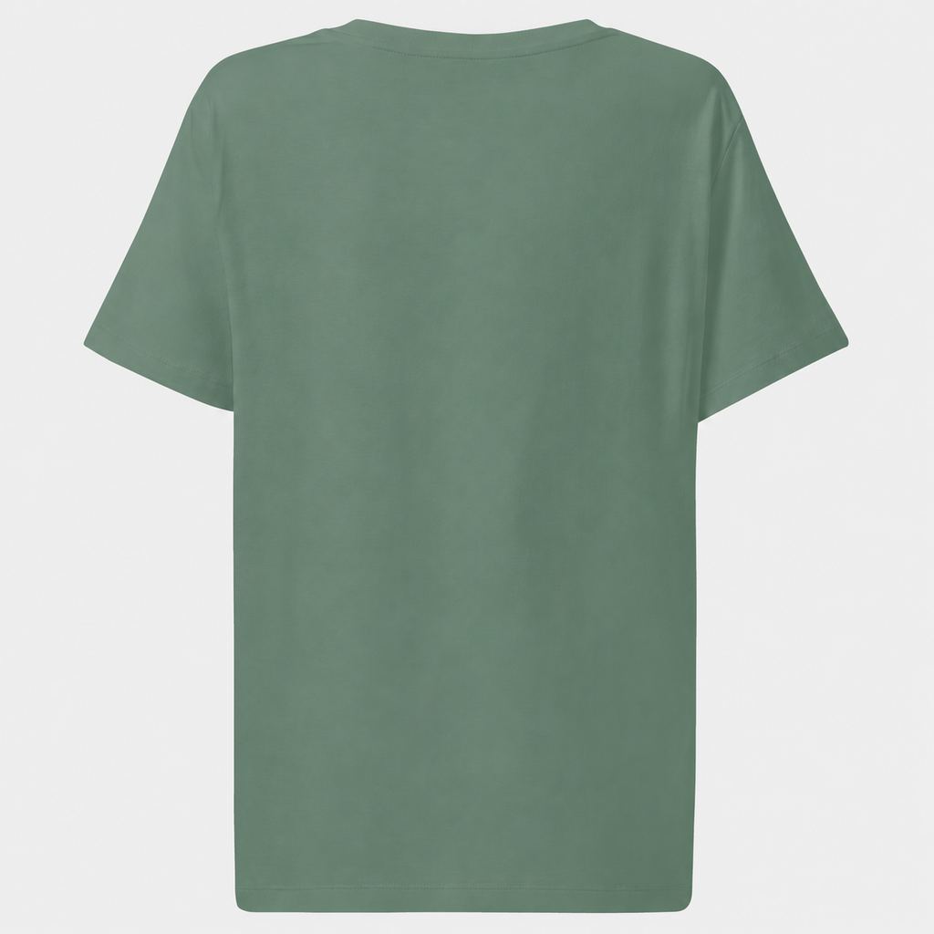Camiseta orgánica mujer - verde