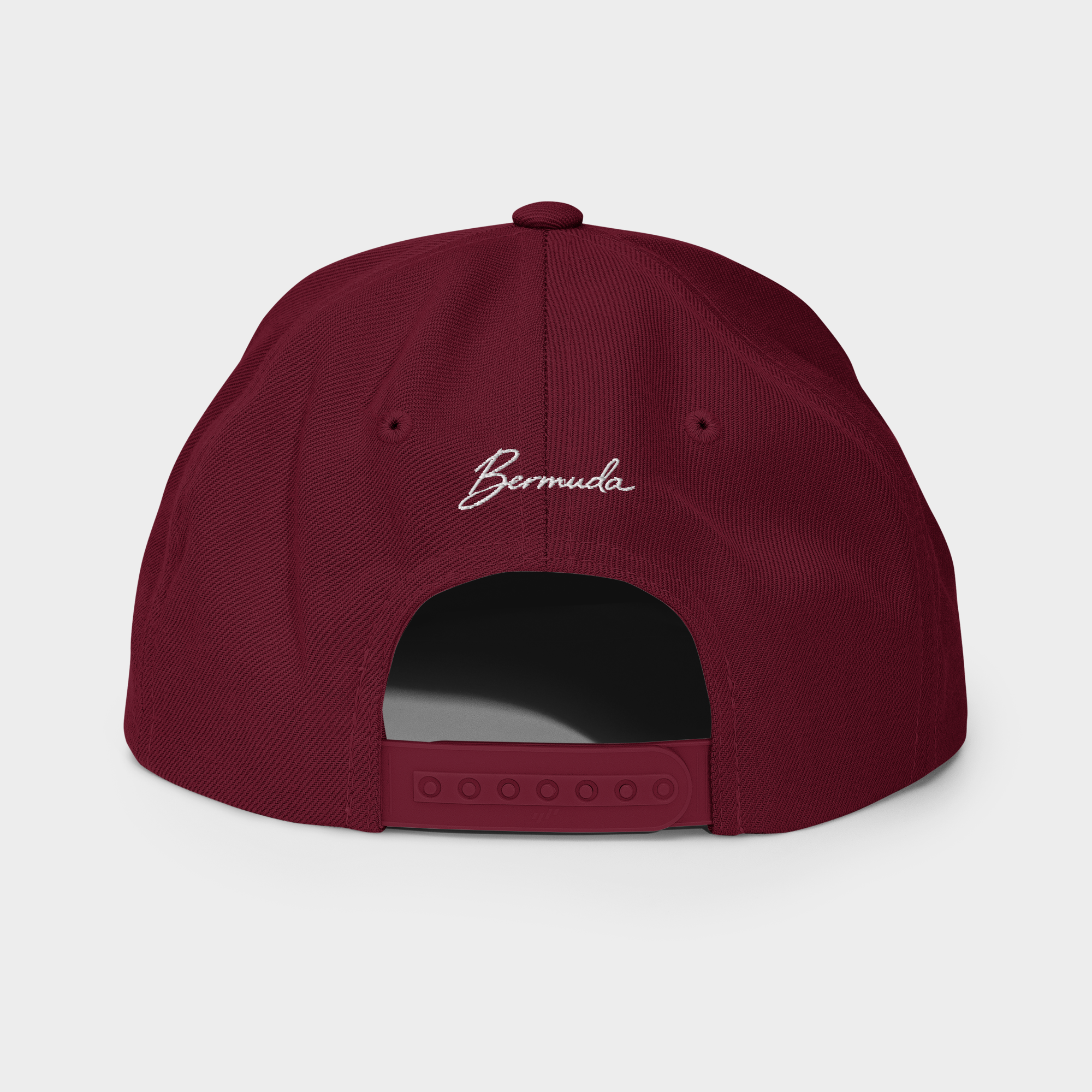 Gorra plana - granate