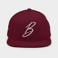 Gorra plana - granate