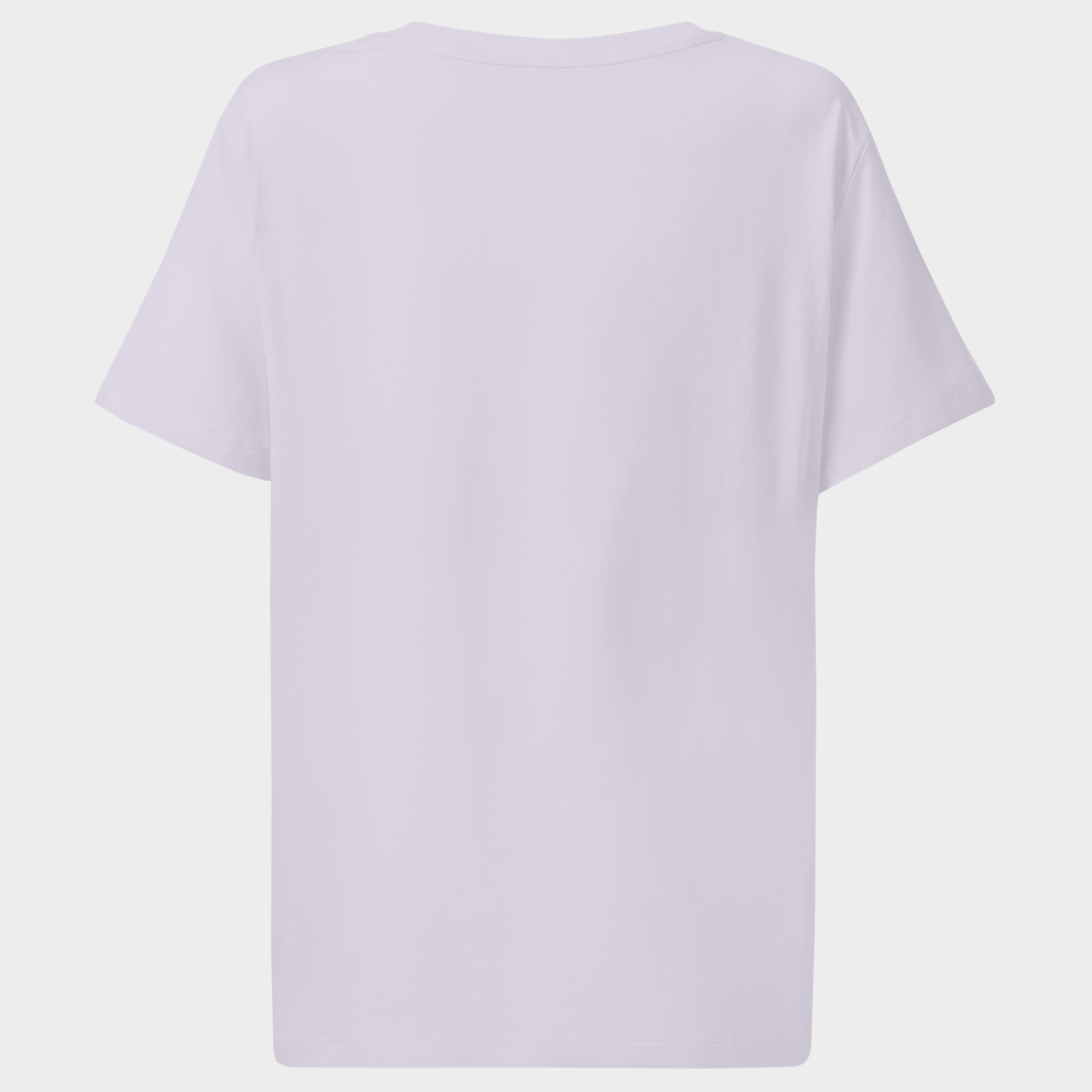 Camiseta orgánica mujer - lila
